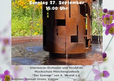 Grafik Musik im Brunnenhof